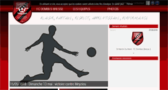 Desktop Screenshot of fcdombesbresse.com